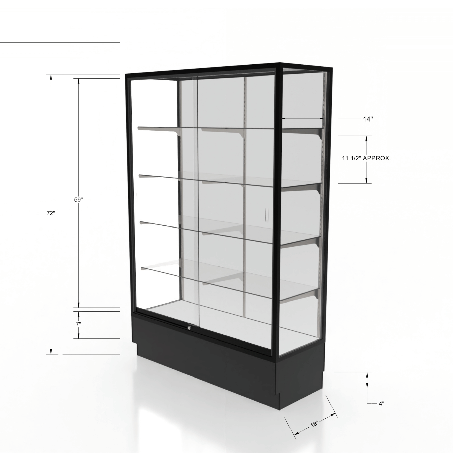 2/3 Style Wallcase