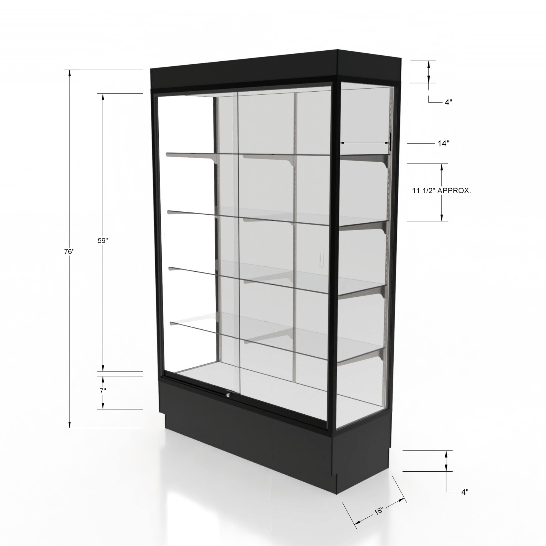 2/3 Style Wallcase