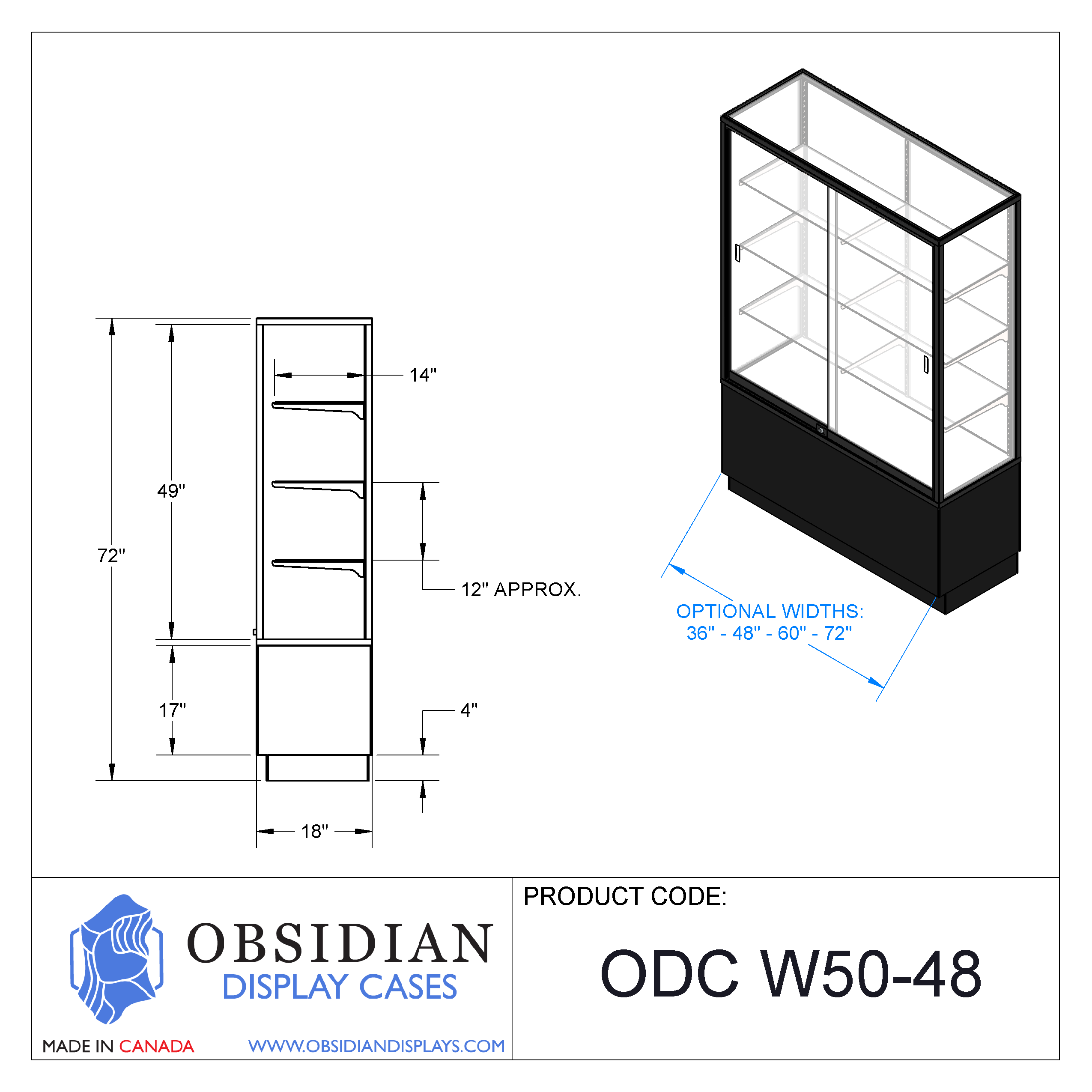 1/2 Style Wallcase